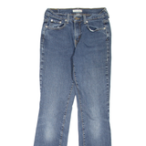 LEVI'S 505 Womens Jeans Blue Regular Straight Stone Wash W25 L31