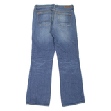 RALPH LAUREN POLO JEANS COMPANY Womens Jeans Blue Bootcut Stone Wash W29 L29
