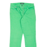 RALPH LAUREN LAUREN JEANS CO. Womens Jeans Green Slim Straight W30 L28