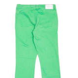 RALPH LAUREN LAUREN JEANS CO. Womens Jeans Green Slim Straight W30 L28