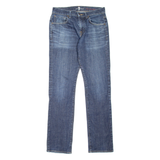7 FOR ALL MANKIND Mens Jeans Blue Slim Straight Stone Wash W29 L31