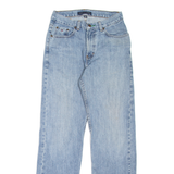 TOMMY HILFIGER Womens Jeans Blue Regular Straight Stone Wash W30 L32