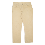 TOMMY HILFIGER Mens Jeans Beige Regular Straight W36 L30