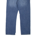 NAUTICA Mens Jeans Blue Relaxed Straight Stone Wash W34 L30