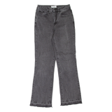 JUICY COUTURE Malibu Crop Womens Jeans Grey Regular Bootcut W25 L27