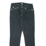 TRUE RELIGION Legging Womens Jeans Black Slim Skinny W30 L29