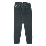 TRUE RELIGION Legging Womens Jeans Black Slim Skinny W30 L29
