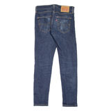 LEVI'S 512 Jeans Mens Blue Slim Tapered Stone Wash W29 L29