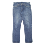 LEVI'S 511 Jeans Mens Blue Slim Straight Stone Wash W34 L32