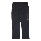 NATURE TRAIL Womens Trousers Black Relaxed Straight W34 L30