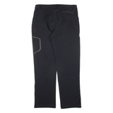 NATURE TRAIL Womens Trousers Black Relaxed Straight W34 L30
