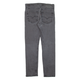 LEVI'S 507 Jeans Mens Black Regular Straight W30 L30