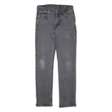 LEVI'S 514 Jeans Mens Black Slim Straight W30 L29