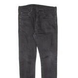 LEVI'S 519 Jeans Mens Black Slim Skinny W33 L29