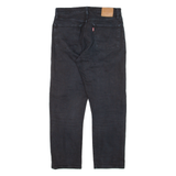 LEVI'S 501 BIG E Jeans Womens Black Regular Straight W28 L26