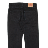 LEVI'S 501 Jeans Mens Black Regular Straight W32 L24