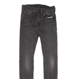 LEVI'S 519 Jeans Mens Black Slim Skinny W27 L29