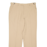 Womens Trousers Beige Regular Straight W38 L32