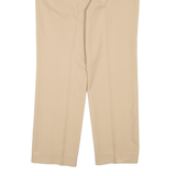 Womens Trousers Beige Regular Straight W38 L32