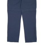 HIGH TECHNICAL Womens Trousers Blue Regular Straight W34 L31