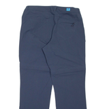 HIGH TECHNICAL Womens Trousers Blue Regular Straight W34 L31