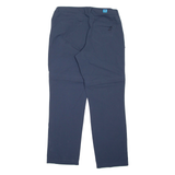 HIGH TECHNICAL Womens Trousers Blue Regular Straight W34 L31
