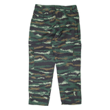 Camo Mens Trousers Green Regular Straight W32 L26