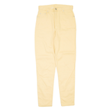 Womens Trousers Yellow Regular Tapered W30 L29