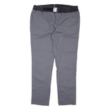 ROBUR Womens Trousers Grey Regular Tapered W40 L33