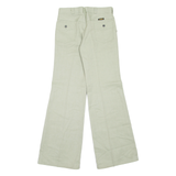 MODELL Womens Trousers Green Regular Flared W28 L31