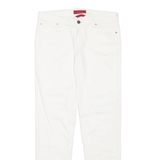 JACOB COHEN Womens Trousers Cream Regular Straight W32 L33