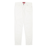 JACOB COHEN Womens Trousers Cream Regular Straight W32 L33