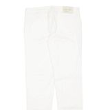 JACOB COHEN Womens Trousers Cream Regular Straight W32 L33
