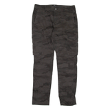 C&A Mens Trousers Brown Regular Tapered W34 L32