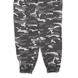 Camo Womens Trousers Grey Regular Tapered W30 L28