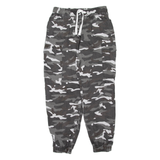 Camo Womens Trousers Grey Regular Tapered W30 L28