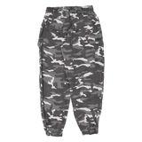 Camo Womens Trousers Grey Regular Tapered W30 L28