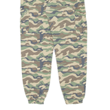 MANOR Camo Womens Trousers Green Regular Tapered W32 L29
