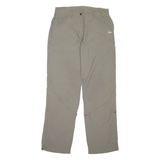 SALEWA Womens Trousers Brown Regular Straight W32 L32