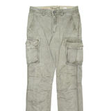 DESIGUAL Mens Trousers Grey Regular Straight W28 L35