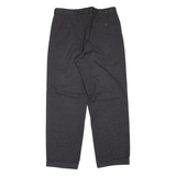 Womens Trousers Black Regular Straight W33 L30