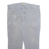 CARHARTT Cargo` Mens Trousers Grey Relaxed Straight W44 L30