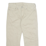 LEVI'S 514 Mens Trousers Beige Regular Straight W34 L25