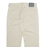 LEVI'S 514 Mens Trousers Beige Regular Straight W34 L25