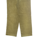 BARBOUR Chino Mens Corduroy Trousers Green Regular Straight W34 L28