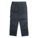 DICKIES Workwear Mens Trousers Black Regular Straight W36 L31