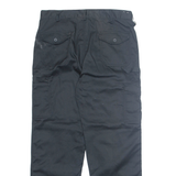 DICKIES Workwear Mens Trousers Black Regular Straight W36 L31