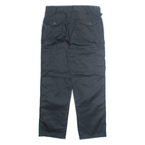 DICKIES Workwear Mens Trousers Black Regular Straight W36 L31