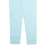 CALVIN KLEIN JEANS Crop Womens Trousers Blue Regular Tapered W26 L26