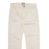 TIMBERLAND Chino Mens Trousers Beige Regular Straight W32 L29